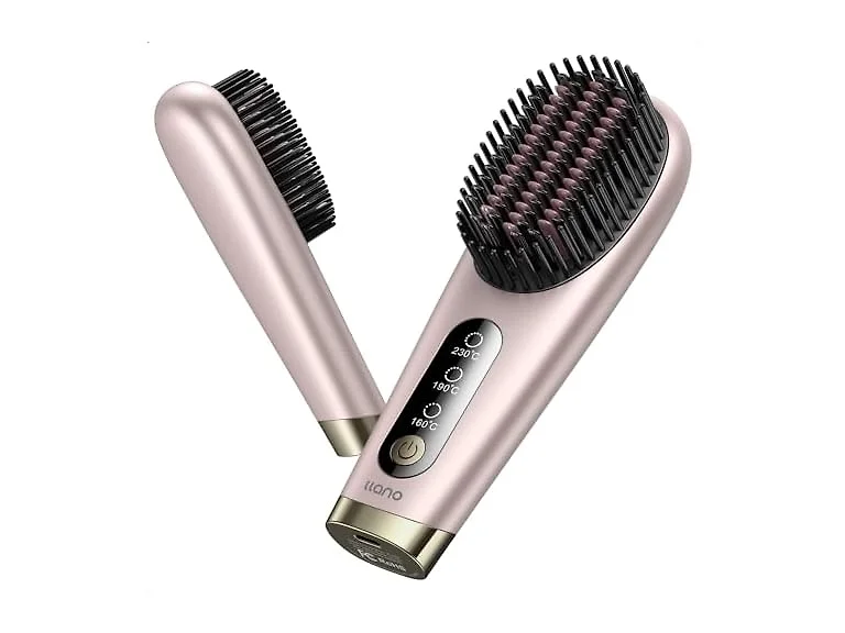 llano Cordless Hair Straightener Brush