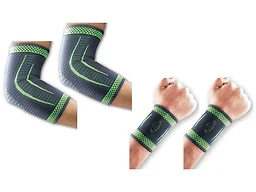 WISH WC - (4PK COMPRESSION) - ELBOW x2 - WRIST x2 4-Pack C