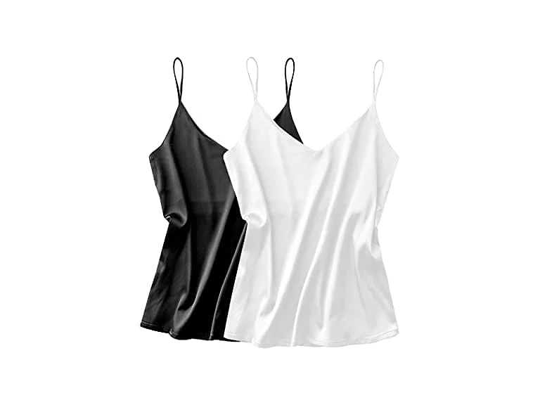 Ekouaer Women (XS) Adjustable Spaghetti Camisole