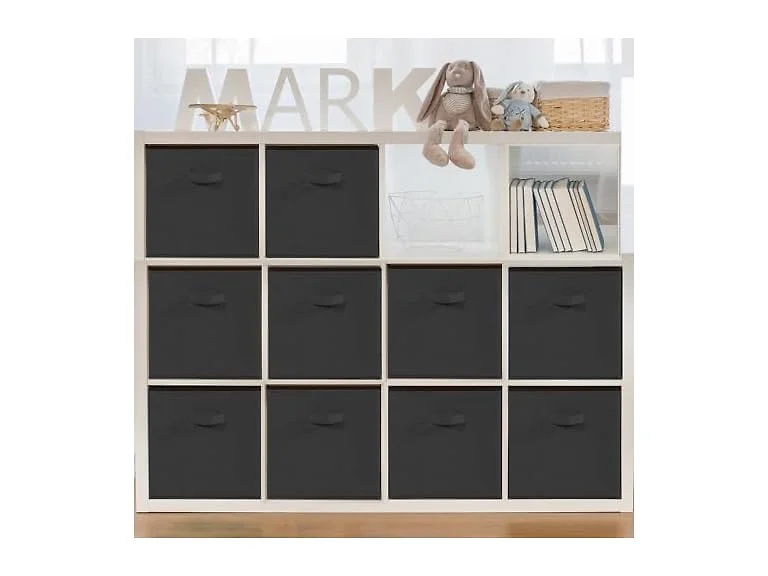 STORAGEIDEAS 11x11 Storage Bins, Set of 10 