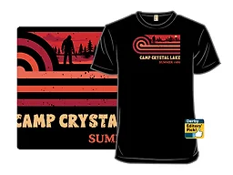 Retro Vintage Crystal Lake