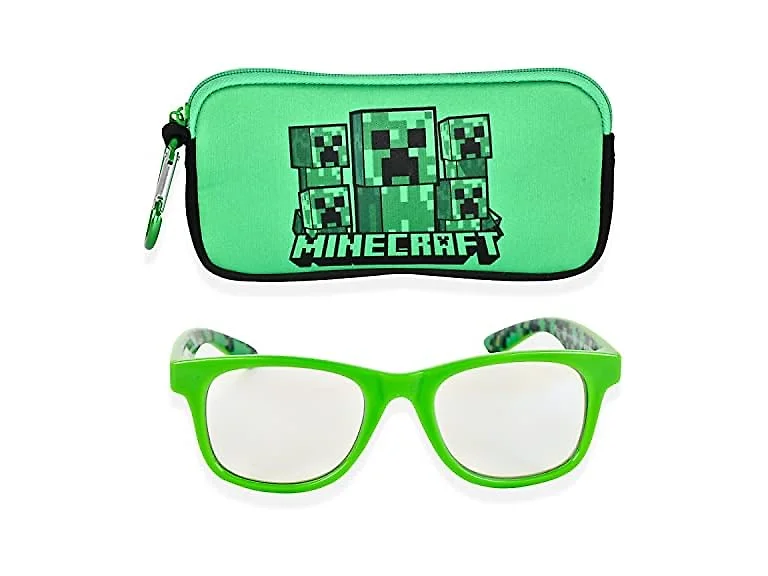 Minecraft Glasses w-Case