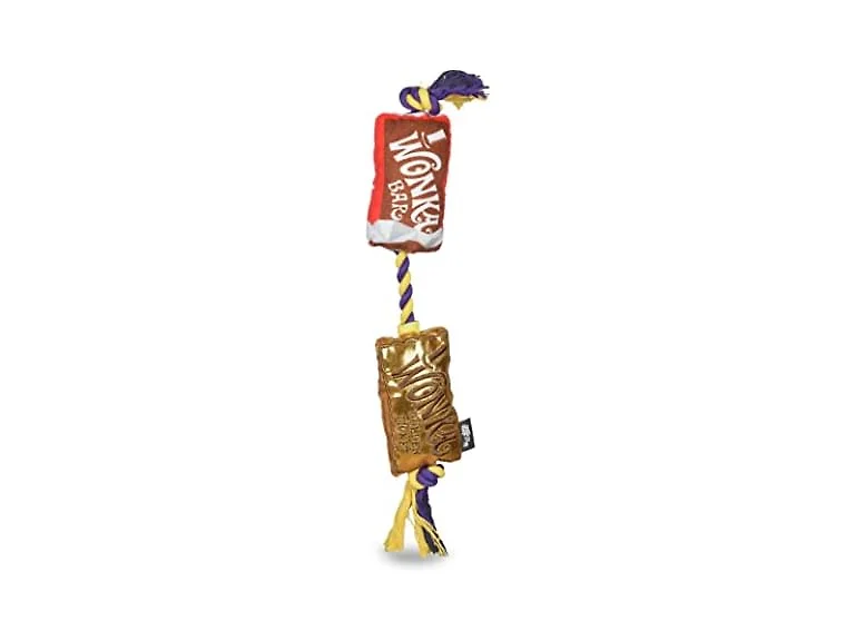 WILLY WONKA Pets Wonka Bar Plush Golden Tick