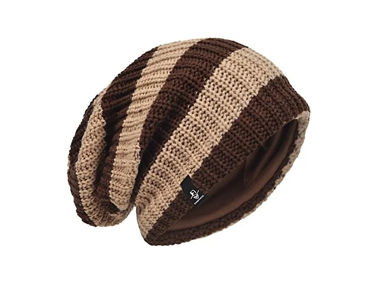 Vecry Men (L) Slouchy Beanie Knit Crochet Winter