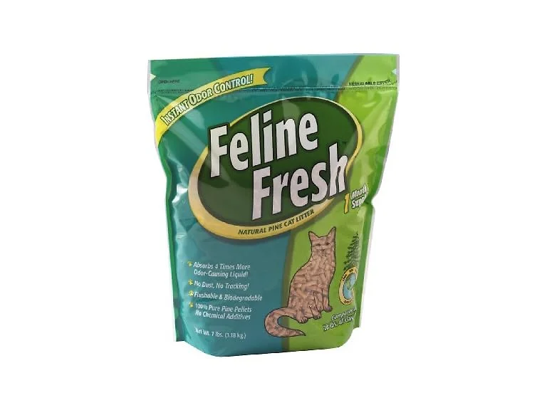 Feline Fresh Natural Pine Cat Litter, 7 lbs