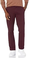 Amazon Essentials Men's Slim-Fit All-Day Stretch Casual Chino Pant, Burgundy, 30W x 30L
