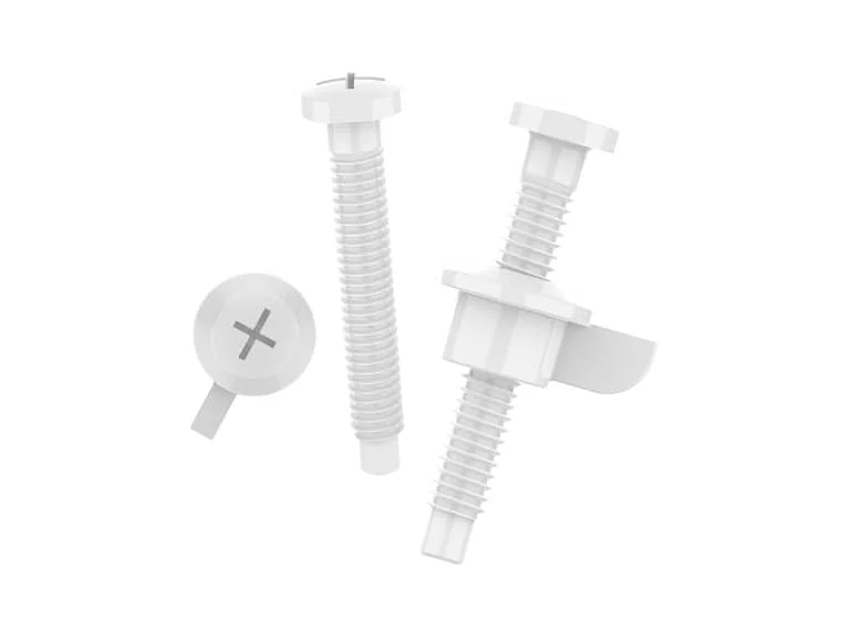 Toilet Seat Parts Including Screw and Nut For Top 