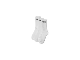 Vans Unisex Classic Crew Socks (3-Pack) | Casual Men's & Women's Everyday Socks, Soft & Stretchy Fabric, Great for High-Top Shoes, White, 9.5-13