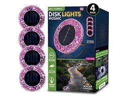 BELL + HOWELL NB-7861 Pack Of 4 4Pack Mosaic Disk Light P