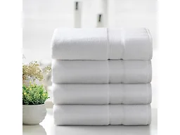 Kathy Ireland 4701 Kathy Ireland 4 Pc Plush Bath Sheets