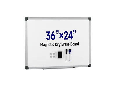 VUSIGN Magnetic White Board Hanging 36"