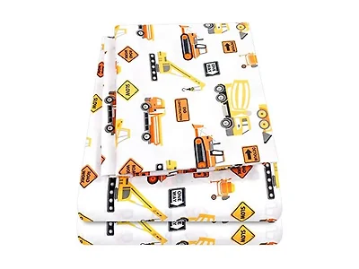 Kids Construction Printed Sheet Set