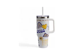 The Memory Company Officially Licensed 46oz Team Spirit Game Day Tumbler, Minnesota Vikings