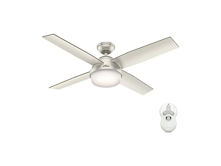 Hunter Fan 52" Contemporary Matte Nickel I/O (Open Box)