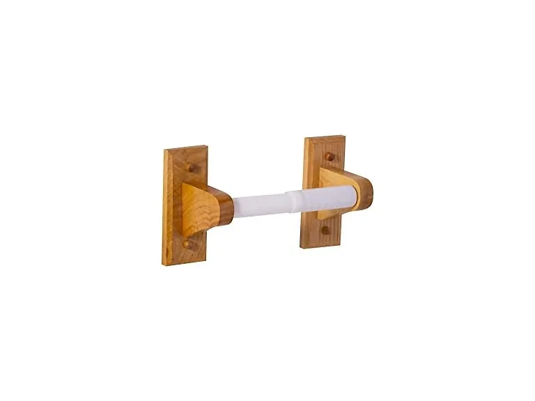 Design House Dalton Toilet Paper Holder, Honey Oak