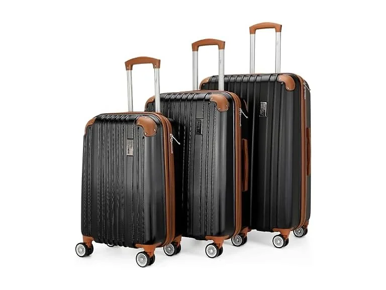 Collins 3Pc Retro Spinner Luggage Set