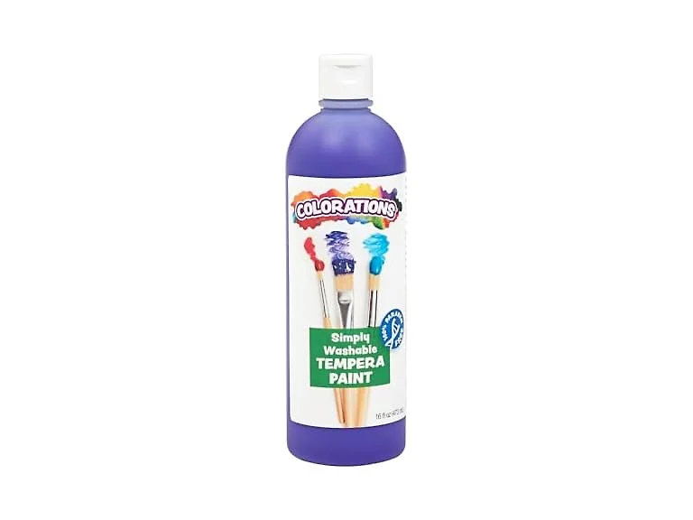 Colorations Paraben-Free Washable Tempera