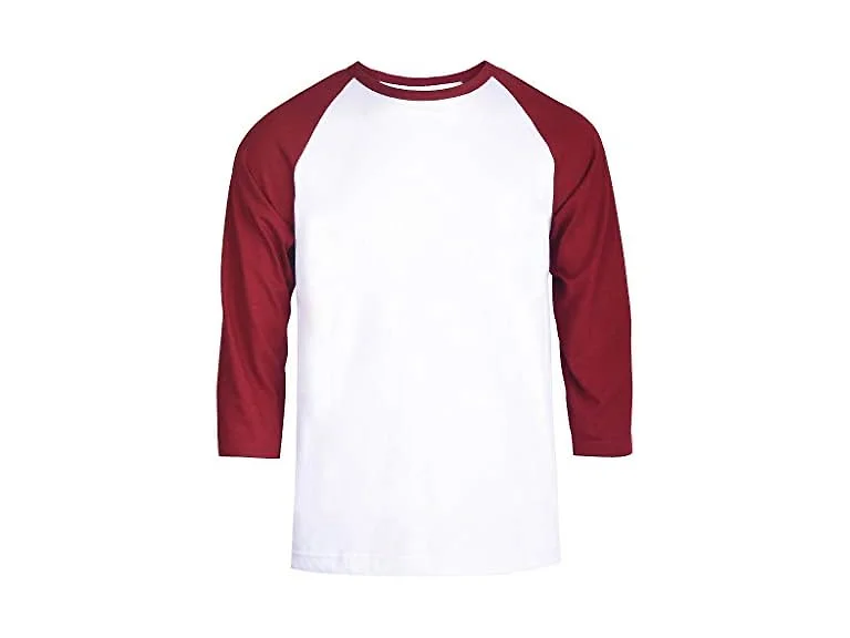 TOP PRO Men (XXL) Sleeve Casual Raglan Tee Shirt