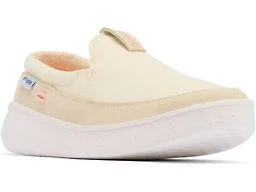 Columbia Womens PFG Boatside Slip On Boat Shoe, Lemon Wash/Tiki Pink, 11