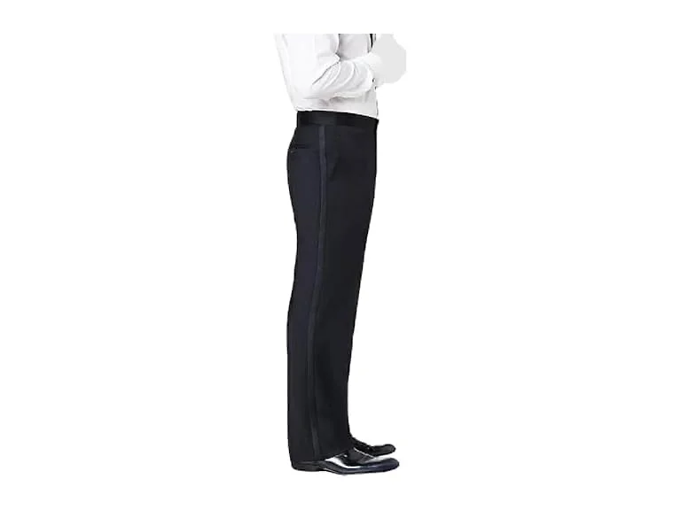 RGM Men (33W x 30L) Tuxedo Satin Side Pants