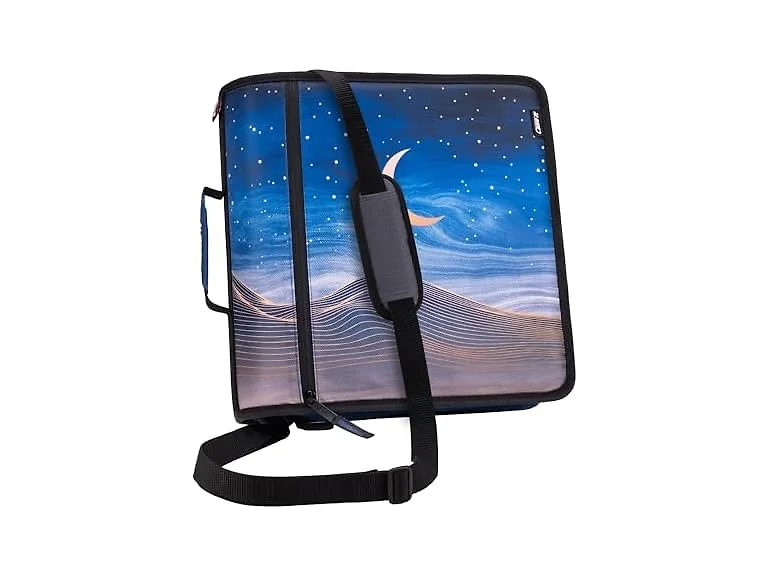 Case-it Mighty Zip Tab 3" Binder Wave