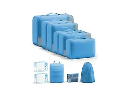 OlarHike 11 Set Packing Cubes for Travel,Gifts for Women Mom,Anti-Tearing Suitcase Organizer,with Over 1000 pcs Mesh Holes,Vacation Essentials & Accessories for Cruise Ship
