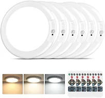 Bairth B0GSW7RH3Z Ceiling Light 3CCT-7-White 6 Pack
