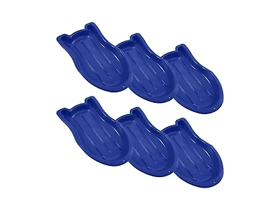 Superio Toboggan Snow Sled, 6 Pack