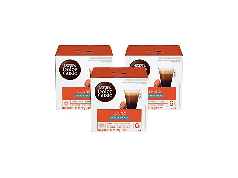 Nescafe Dolce Gusto Lungo Decaf 48 Capsules