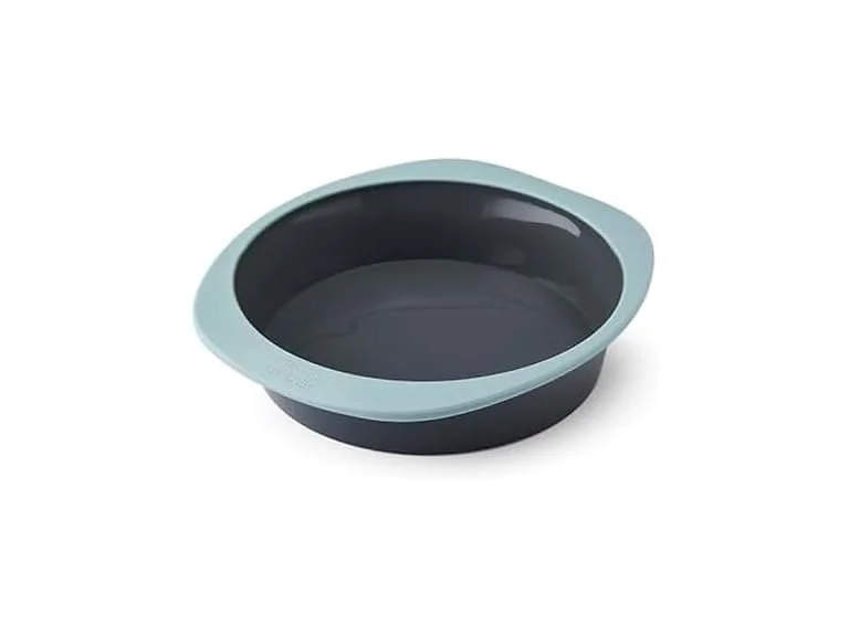 Chicago Metallic 8 Inch Silicone Round Cake Pan