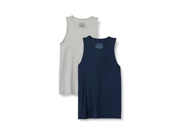Amazon Essentials Men Sleeveless Super Undershirt