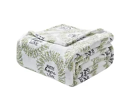 Luxury Home FAITHHOPELOVE-THR Ultra Soft Plush Throw Blanket