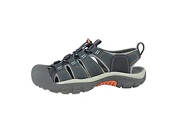 KEEN Men's Newport H2 Closed Toe Water Sandals, India Ink/Rust, 9 US