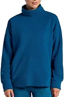 HEAD Women’s Cozy Cowl Neck Pullover, Relaxed Fit, Soft Midweight Material, Sailor Blue, Small