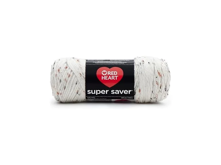 RED HEART Super Saver Yarn, Aran Fleck