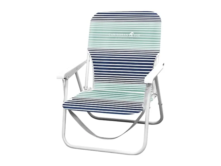Caribbean Joe Folding Beach Chair, Horizon Stripe
