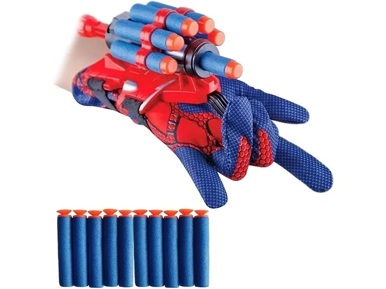 Spider Gloves Web Shooter Toy, Kids