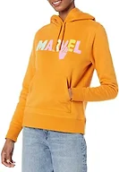 Amazon Essentials Disney | Marvel | Star Wars | Princess Women's Fleece Hooded Pullover Sweatshirts (Available in Plus Size), Marvel Peace, X-Large