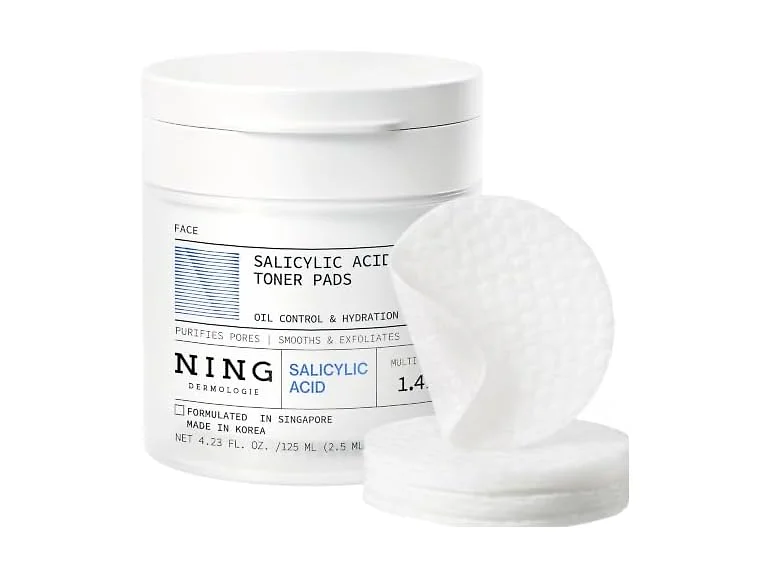 NING Salicylic Acid Toner Pads