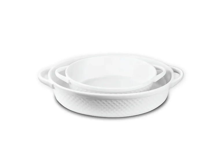Le Regalo 2 Piece Stoneware Oval Baker