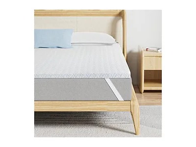 Maxzzz Mattress Topper Queen Size, 4 Inch