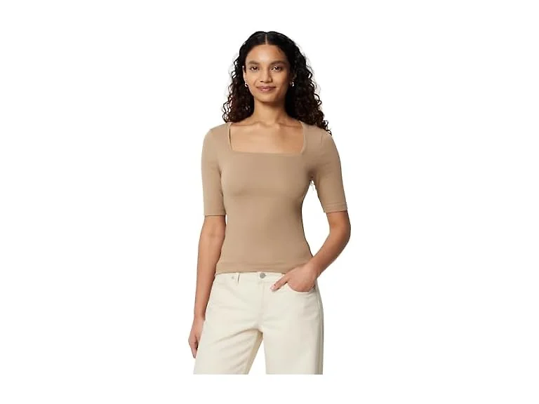 Amazon Essentials Women Slim-fit Half Neck T-shirt