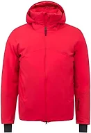 HEAD Men’s Legacy Insulated Ski Parka – Waterproof, Down & PrimaLoft® Insulation, Adjustable Hood - Red, Medium/Large (40)