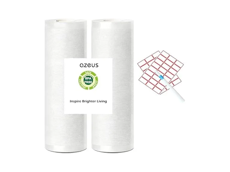 Azeus Vacuum Sealer Bag Roll Set
