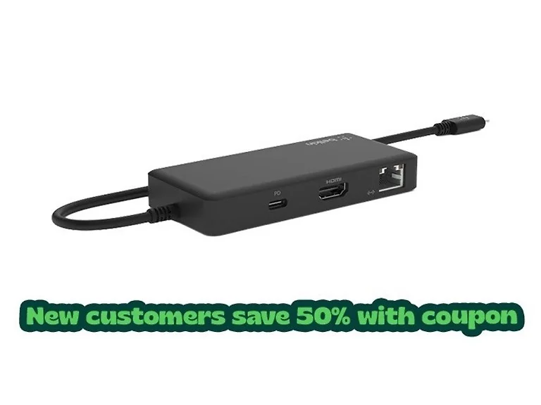 Belkin Connect 5-in-1 Multi-Port Adapter