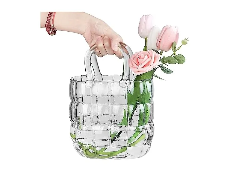Unique Purse Vase for Flowers