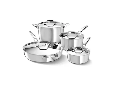 Calphalon Premier Polished 5-Ply Stainless Steel Cookware Set