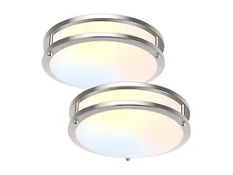 TOBUSA B0CJJMQ114 Dimmable Ceiling Light 2-Pack 10 Inch