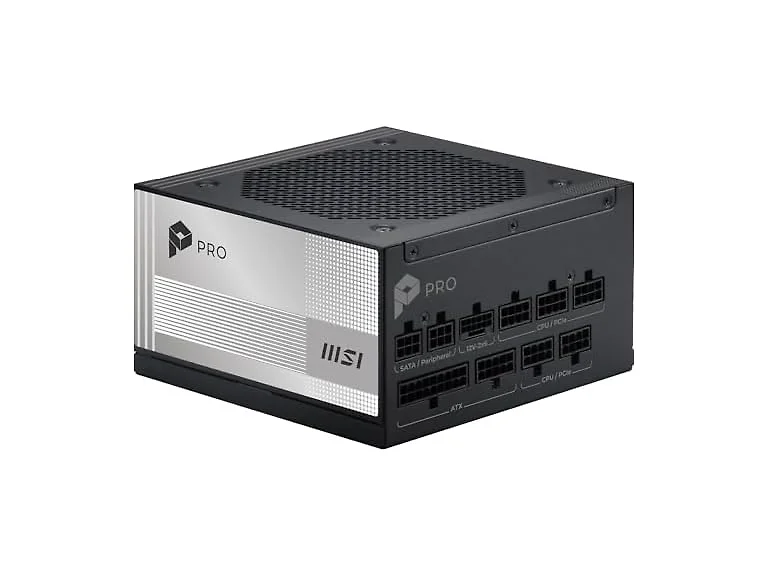MSI PRO A850PL PCIE5, Fully Modular Gaming 850W