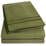 Classic Solid Microfiber Sheet Set